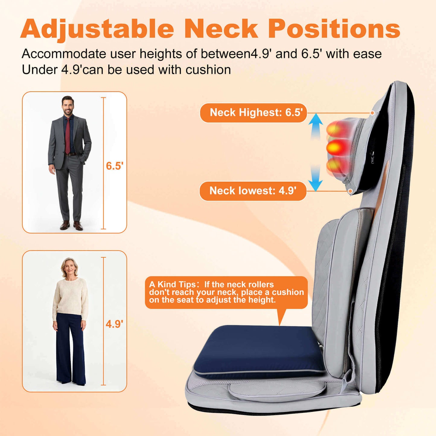 6-in-1 Mutifunctional Back Massager