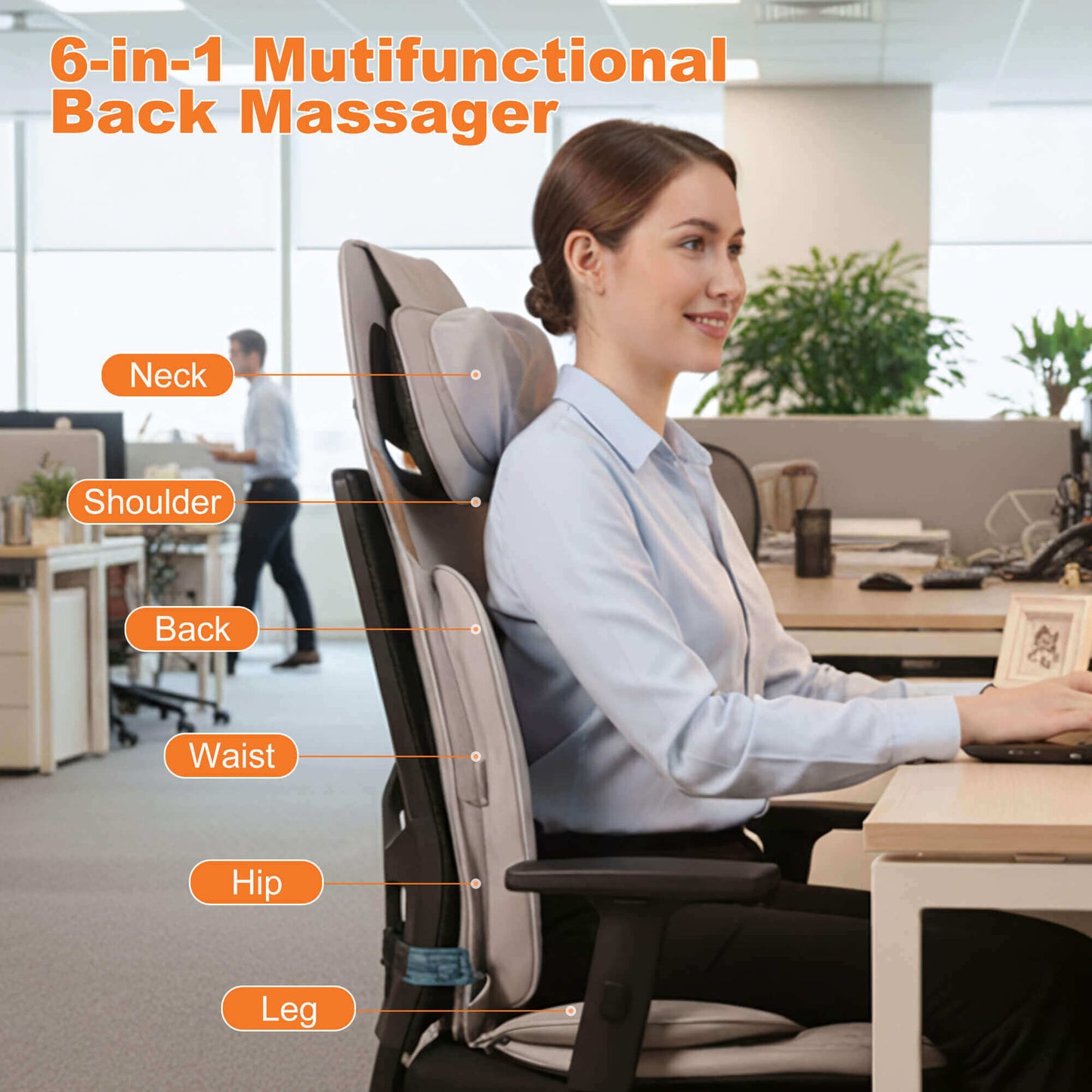 6-in-1 Mutifunctional Back Massager