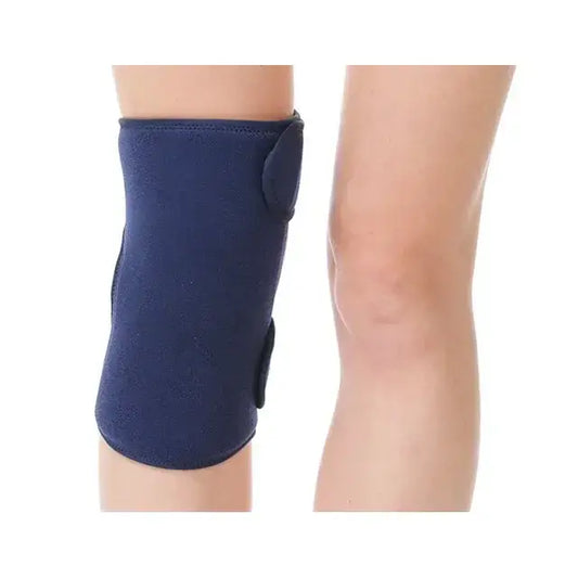 Hot & Cold Knee Compression Wrap with Built-in Gel – Adjustable Pain Relief Brace for Injury Recovery, One Size