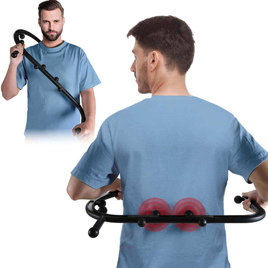 Trigger Point Massage Hook for Back & Neck, Handheld Muscle Relief Tool