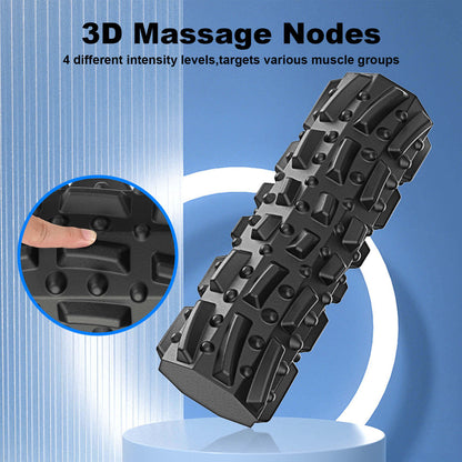 Hlthsky Foam Roller,18x6inches,Octagonal Trigger Point Deep Tissue Roller
