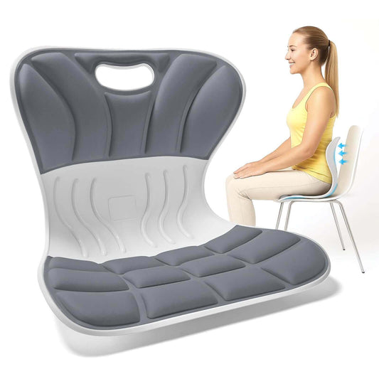 Ergonomic Lumbar Back Support, Extra Wide Seat for Posture Correction (X-Large)