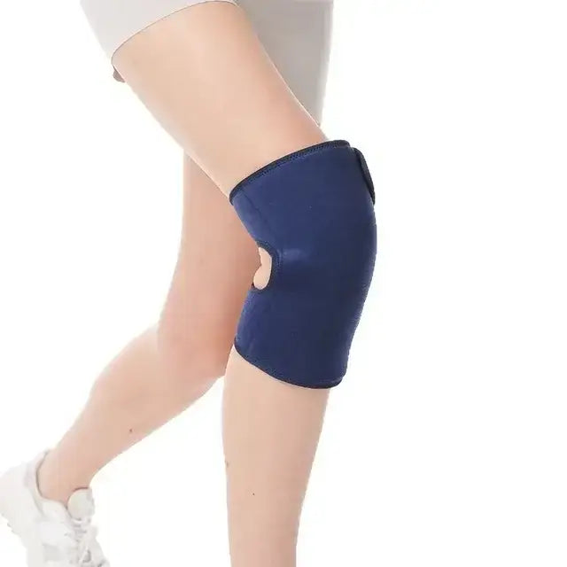Hot & Cold Knee Compression Wrap with Built-in Gel – Adjustable Pain Relief Brace for Injury Recovery, One Size