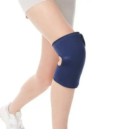 Hot & Cold Knee Compression Wrap with Built-in Gel – Adjustable Pain Relief Brace for Injury Recovery, One Size