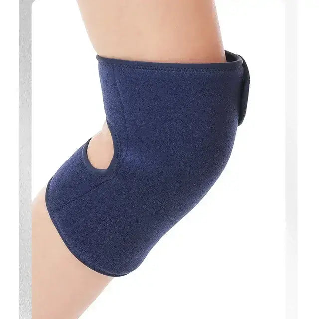 Hot & Cold Knee Compression Wrap with Built-in Gel – Adjustable Pain Relief Brace for Injury Recovery, One Size