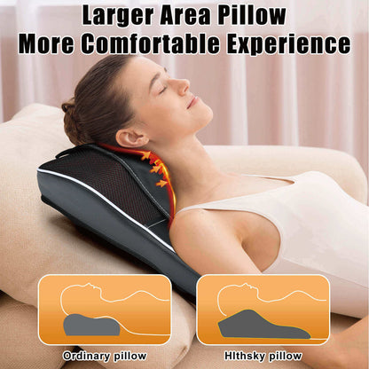 Shiatsu Deep Tissue Neck & Back Massager with Heat & Vibration