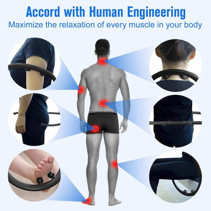Trigger Point Massage Hook for Back & Neck, Handheld Muscle Relief Tool
